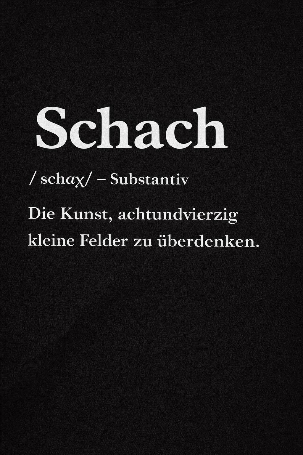 Schach Oversized Shirt