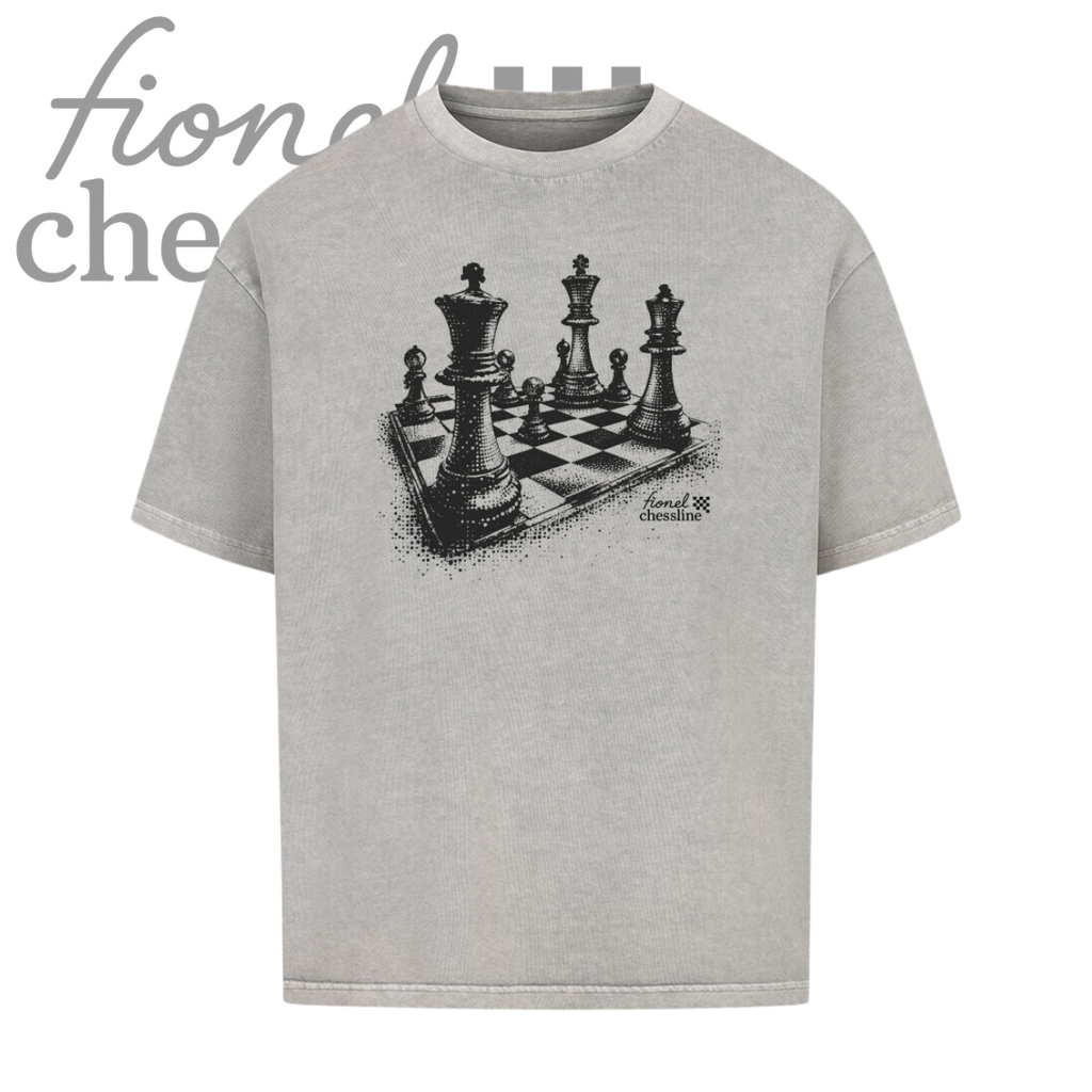 Schachbrett Oversized Shirt