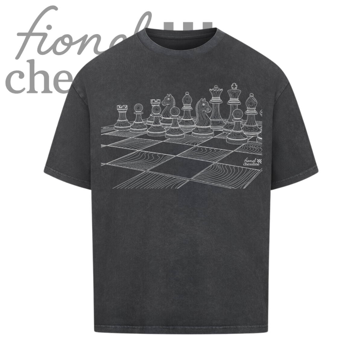 Chessboard - Oversize-T-Shirt