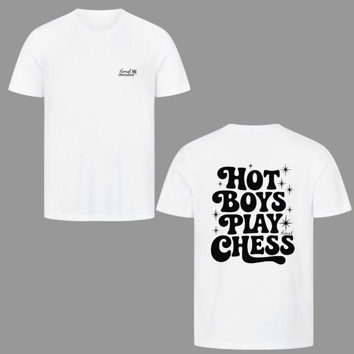 Hot Boys Play Chess - T-Shirt