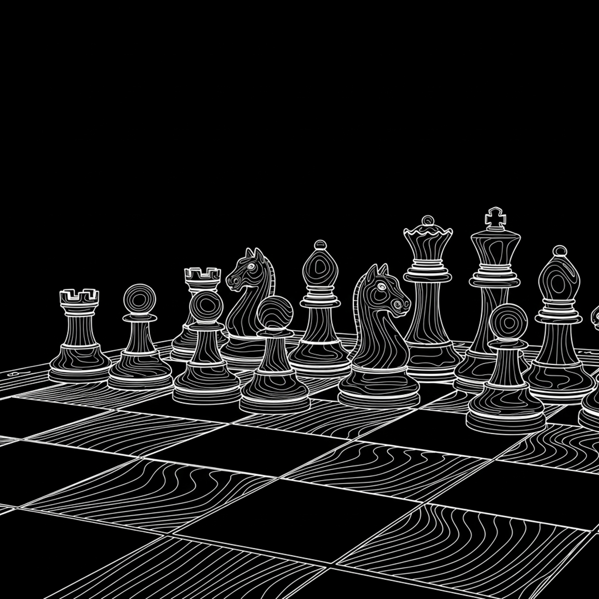 Chessboard - Oversize-T-Shirt